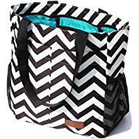 Los mejores  - Bolsa de Hombro Grande Resistente al Agua con múltiples Bolsillos para Gimnasio- Senderismo- Picnic- Viajes- Playa- Uso…
